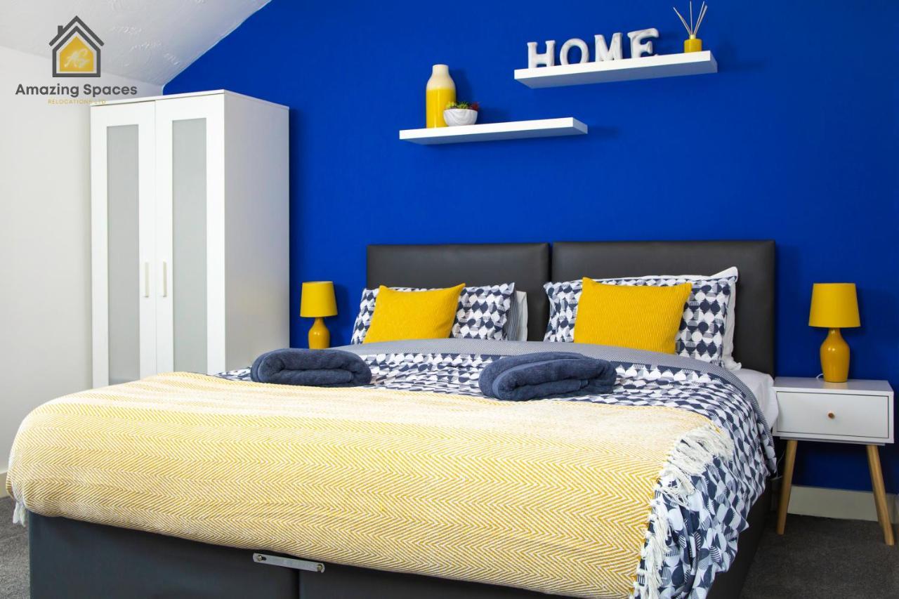 Large Unique 2 Bedroom Duplex Apartment With Private Parking & Free Wifi - Vat Qualifying By Amazing Spaces Relocations Ltd Warrington  Ngoại thất bức ảnh