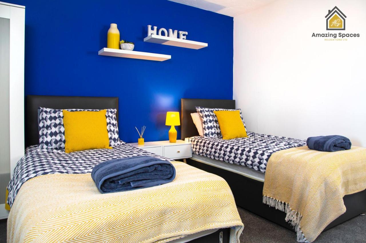 Large Unique 2 Bedroom Duplex Apartment With Private Parking & Free Wifi - Vat Qualifying By Amazing Spaces Relocations Ltd Warrington  Ngoại thất bức ảnh