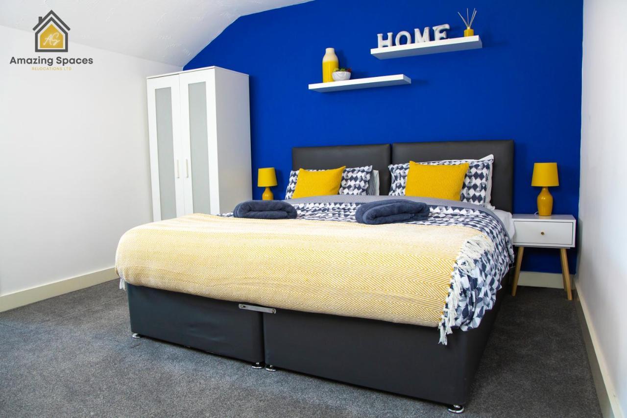 Large Unique 2 Bedroom Duplex Apartment With Private Parking & Free Wifi - Vat Qualifying By Amazing Spaces Relocations Ltd Warrington  Ngoại thất bức ảnh