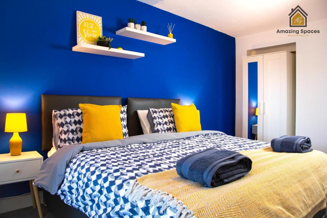 Large Unique 2 Bedroom Duplex Apartment With Private Parking & Free Wifi - Vat Qualifying By Amazing Spaces Relocations Ltd Warrington  Ngoại thất bức ảnh